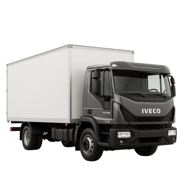 <p>O <strong>Iveco Tector 11-190</strong> &eacute; a escolha perfeita para quem precisa de um caminh&atilde;o que combine for&ccedil;a e efici&ecirc;ncia. Ele &eacute; ideal para transportar cargas m&eacute;dias em longas dist&acirc;ncias, oferecendo uma excelente capacidade de carga e durabilidade.</p>



<p>Este modelo &eacute; conhecido por ser econ&ocirc;mico e ter baixo custo de manuten&ccedil;&atilde;o, proporcionando uma &oacute;tima experi&ecirc;ncia de condu&ccedil;&atilde;o para o motorista&sup3;.</p>



<p><strong>Medidas do ba&uacute;:</strong> 6,2m x 2,3m x 2,4m [A x L x P]<span style="color:#FFFFFF">s.&nbsp;</span></p><p><strong>&nbsp;<span style=font-size:10px>*Imagem meramente ilustrativa.</span></strong></p>
