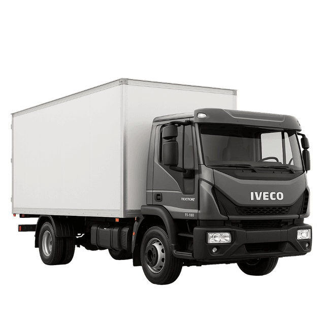 Caminhão 4X2 de 10/11 Ton com Baú de 34m³
